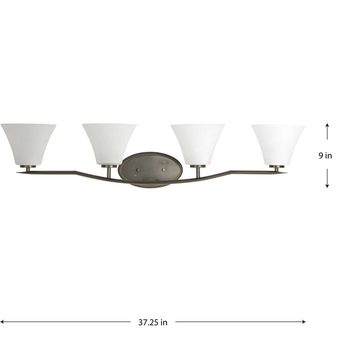 Bravo Bath Bracket-Bathroom Fixtures-Progress Lighting-Lighting Design Store