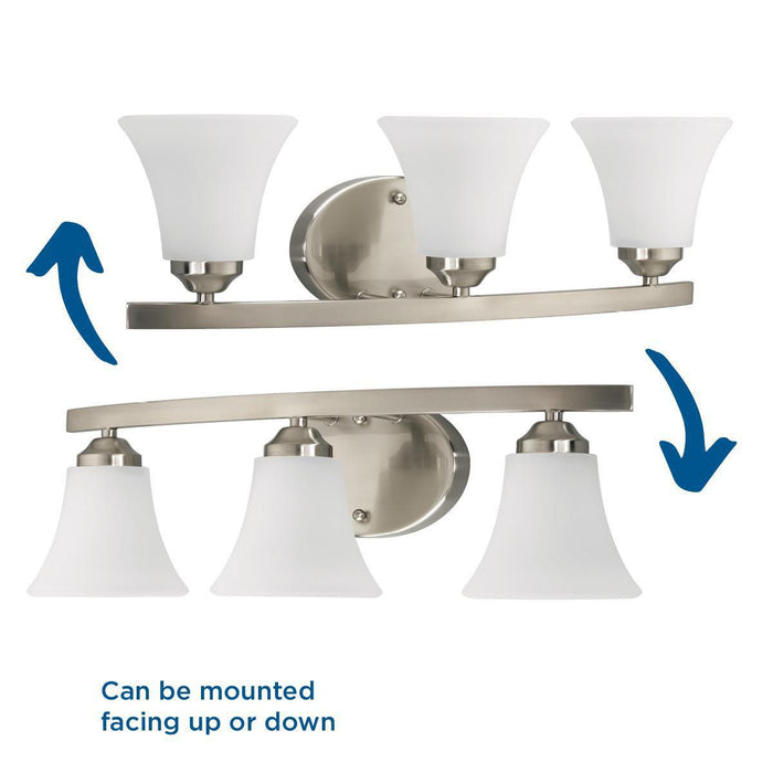 Adorn Bath Bracket-Bathroom Fixtures-Progress Lighting-Lighting Design Store