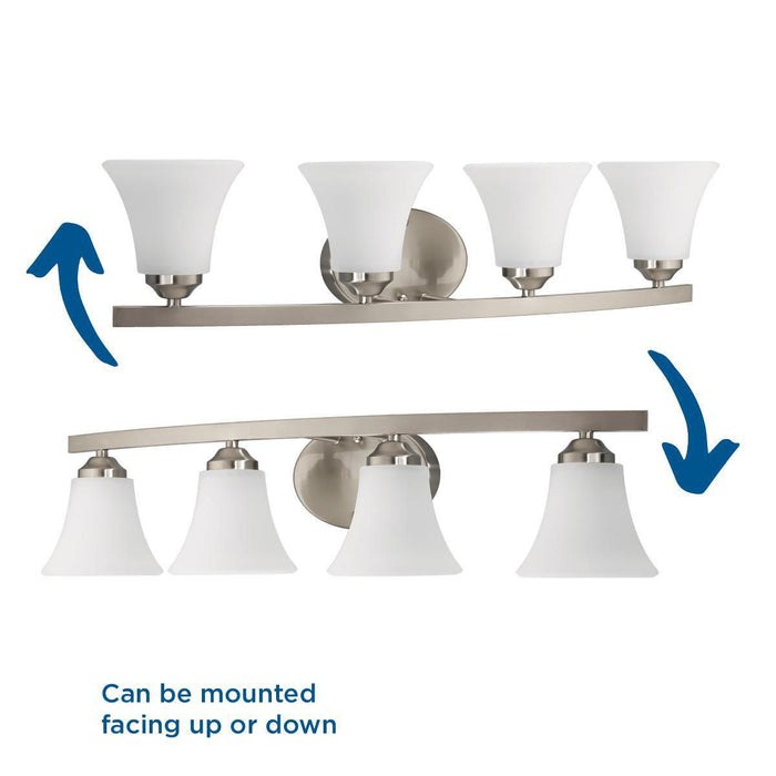 Adorn Bath Bracket-Bathroom Fixtures-Progress Lighting-Lighting Design Store