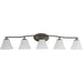 Bravo Bath Bracket-Bathroom Fixtures-Progress Lighting-Lighting Design Store
