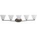 Bravo Bath Bracket-Bathroom Fixtures-Progress Lighting-Lighting Design Store