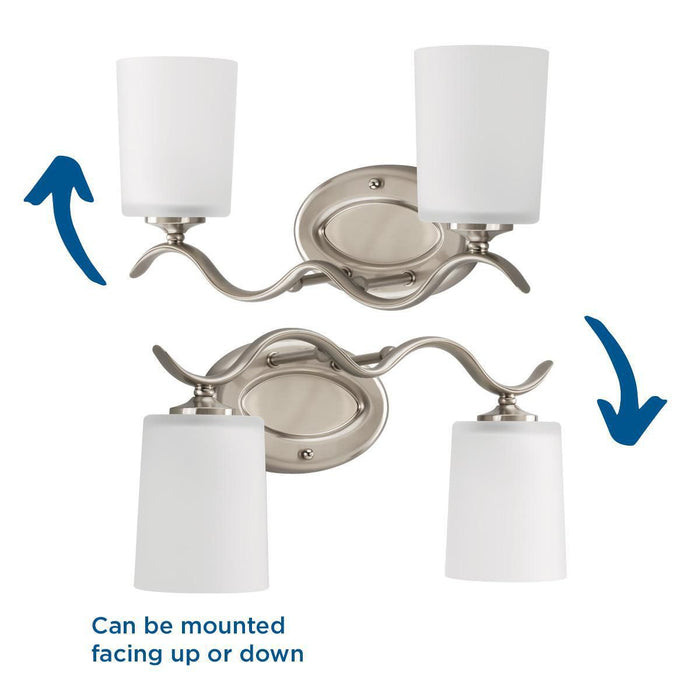 Inspire Bath Bracket-Bathroom Fixtures-Progress Lighting-Lighting Design Store