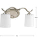 Inspire Bath Bracket-Bathroom Fixtures-Progress Lighting-Lighting Design Store