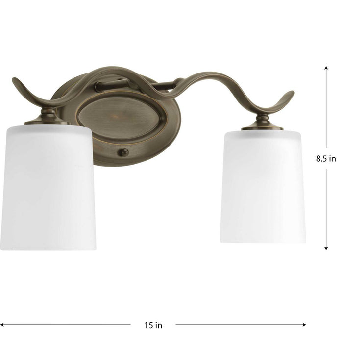 Inspire Bath Bracket-Bathroom Fixtures-Progress Lighting-Lighting Design Store