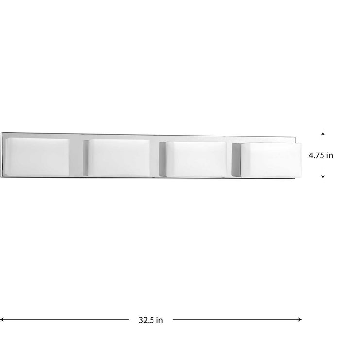 Four Light Bath-Bathroom Fixtures-Progress Lighting-Lighting Design Store