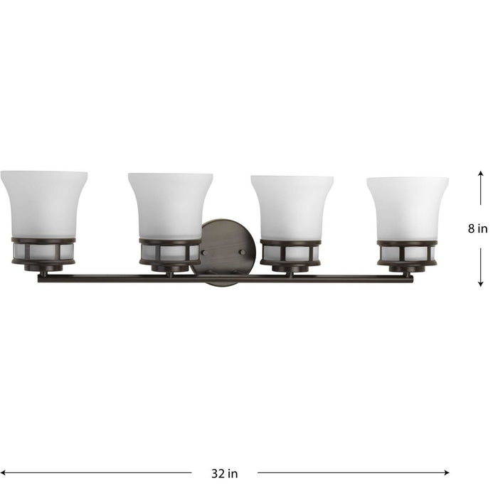 Cascadia Bath Light-Bathroom Fixtures-Progress Lighting-Lighting Design Store