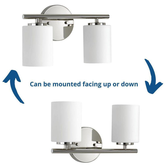 Replay Bath Bracket-Bathroom Fixtures-Progress Lighting-Lighting Design Store