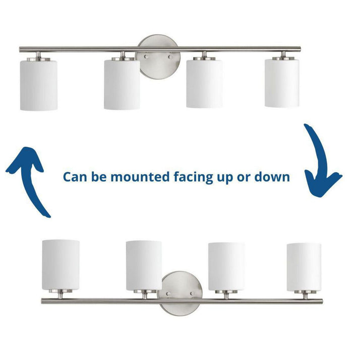 Replay Bath Bracket-Bathroom Fixtures-Progress Lighting-Lighting Design Store