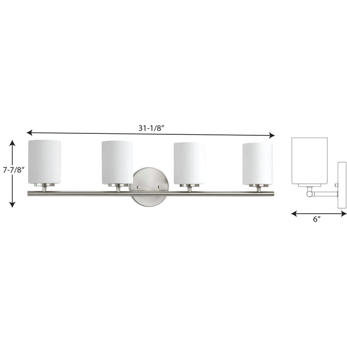 Replay Bath Bracket-Bathroom Fixtures-Progress Lighting-Lighting Design Store