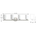 Replay Bath Bracket-Bathroom Fixtures-Progress Lighting-Lighting Design Store