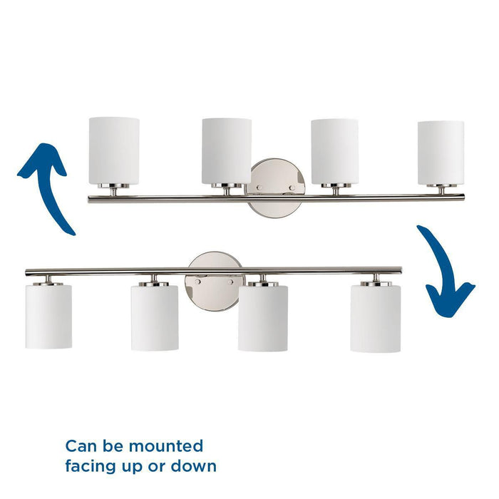 Replay Bath Bracket-Bathroom Fixtures-Progress Lighting-Lighting Design Store