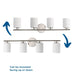 Replay Bath Bracket-Bathroom Fixtures-Progress Lighting-Lighting Design Store