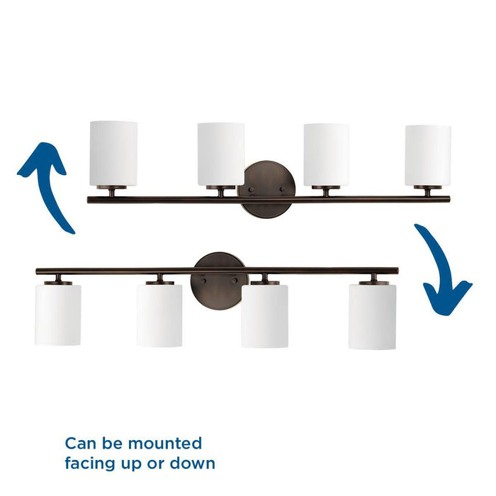 Replay Bath Bracket-Bathroom Fixtures-Progress Lighting-Lighting Design Store