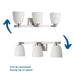 Fleet Bath Bracket-Bathroom Fixtures-Progress Lighting-Lighting Design Store