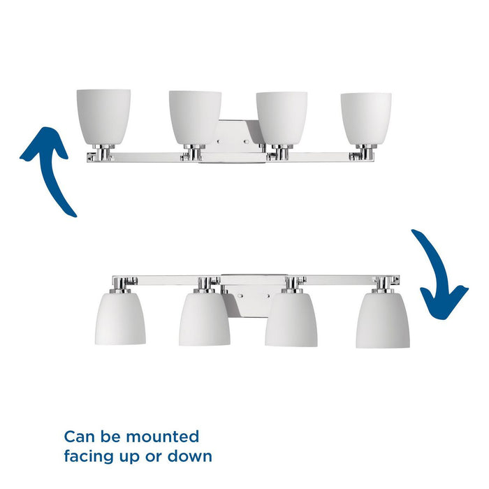 Fleet Bath Bracket-Bathroom Fixtures-Progress Lighting-Lighting Design Store