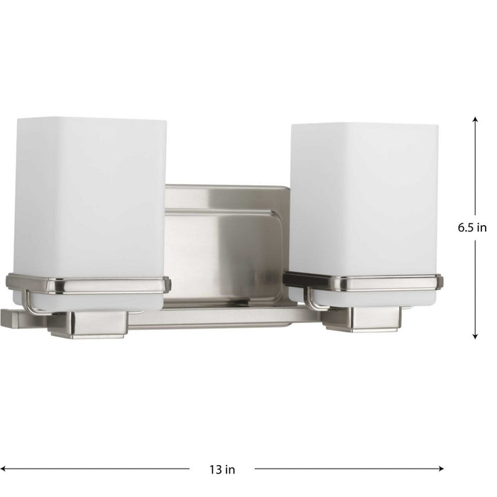 Metric Bath Light-Bathroom Fixtures-Progress Lighting-Lighting Design Store