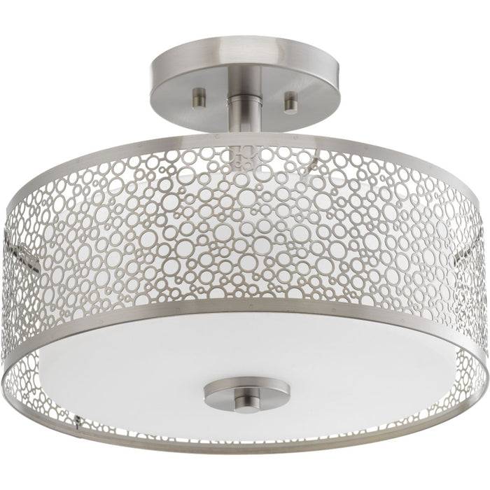 Mingle LED Semi-Flush Mount-Semi-Flush Mts.-Progress Lighting-Lighting Design Store