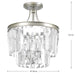 Glimmer Semi-Flush Convertible-Semi-Flush Mts.-Progress Lighting-Lighting Design Store