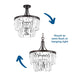 Glimmer Semi-Flush Convertible-Semi-Flush Mts.-Progress Lighting-Lighting Design Store