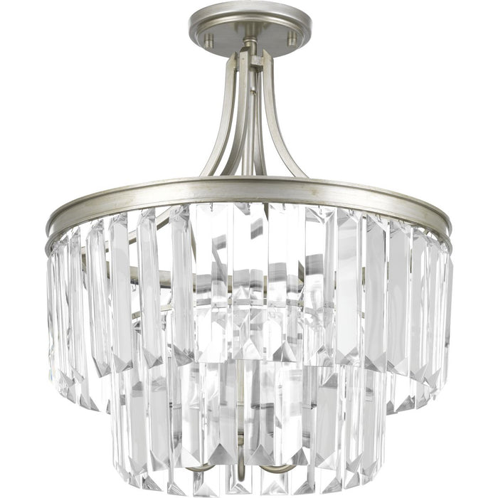 Glimmer Semi-Flush Convertible-Semi-Flush Mts.-Progress Lighting-Lighting Design Store