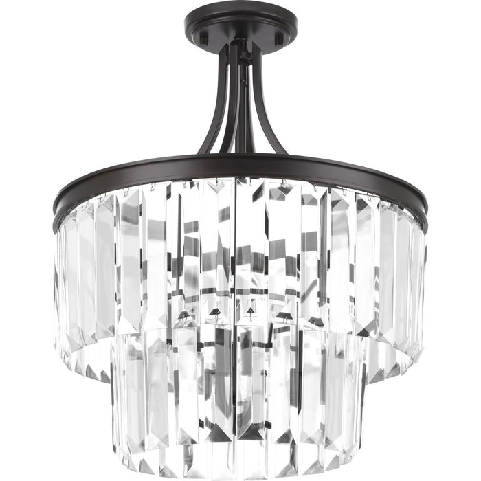 Glimmer Semi-Flush Convertible-Semi-Flush Mts.-Progress Lighting-Lighting Design Store