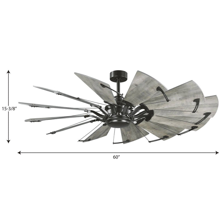 Springer 60" Ceiling Fan-Fans-Progress Lighting-Lighting Design Store