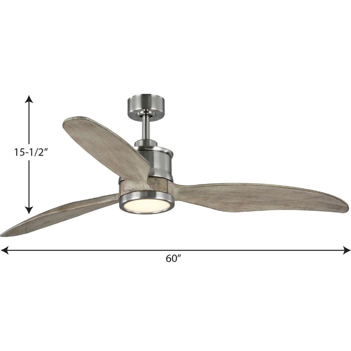 Farris 60" Ceiling Fan-Fans-Progress Lighting-Lighting Design Store