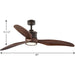 Farris 60" Ceiling Fan-Fans-Progress Lighting-Lighting Design Store