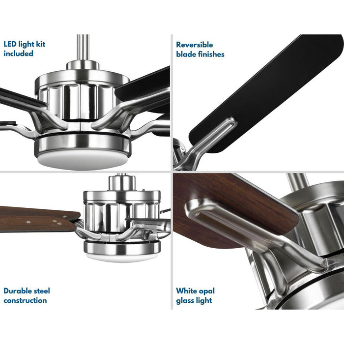 Claret 54" Ceiling Fan-Fans-Progress Lighting-Lighting Design Store