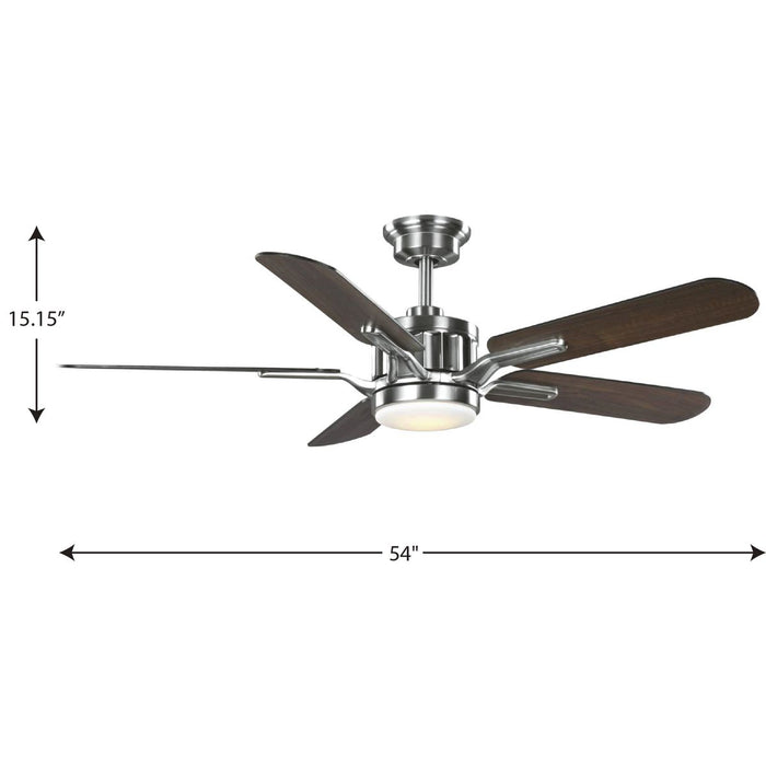 Claret 54" Ceiling Fan-Fans-Progress Lighting-Lighting Design Store