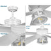 Midvale 56" Ceiling Fan-Fans-Progress Lighting-Lighting Design Store
