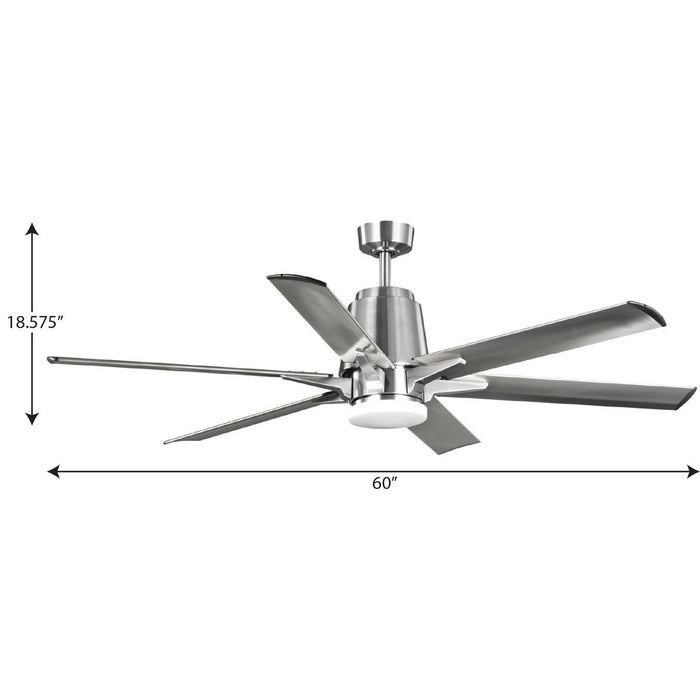 Arlo 60" Ceiling Fan-Fans-Progress Lighting-Lighting Design Store