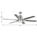 Arlo 60" Ceiling Fan-Fans-Progress Lighting-Lighting Design Store