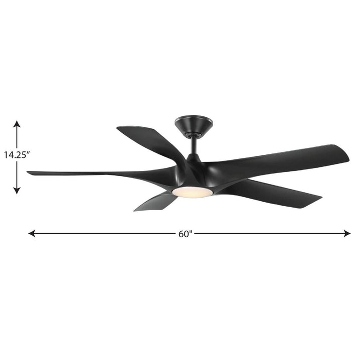 Vernal 60" Ceiling Fan-Fans-Progress Lighting-Lighting Design Store