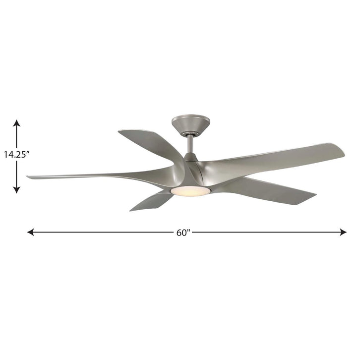 Vernal 60" Ceiling Fan-Fans-Progress Lighting-Lighting Design Store