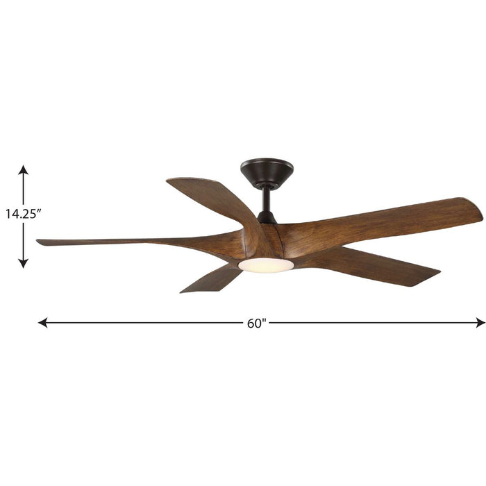 Vernal 60" Ceiling Fan-Fans-Progress Lighting-Lighting Design Store