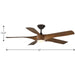 Vernal 60" Ceiling Fan-Fans-Progress Lighting-Lighting Design Store