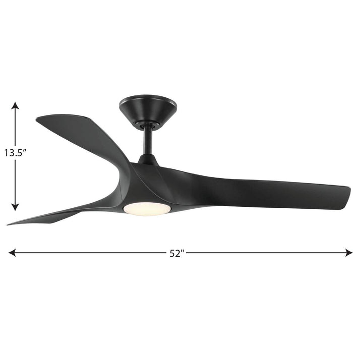 Ryne 52" Ceiling Fan-Fans-Progress Lighting-Lighting Design Store