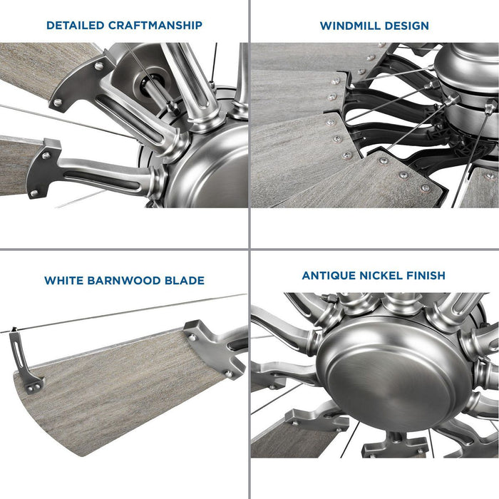 Springer 52" Ceiling Fan-Fans-Progress Lighting-Lighting Design Store