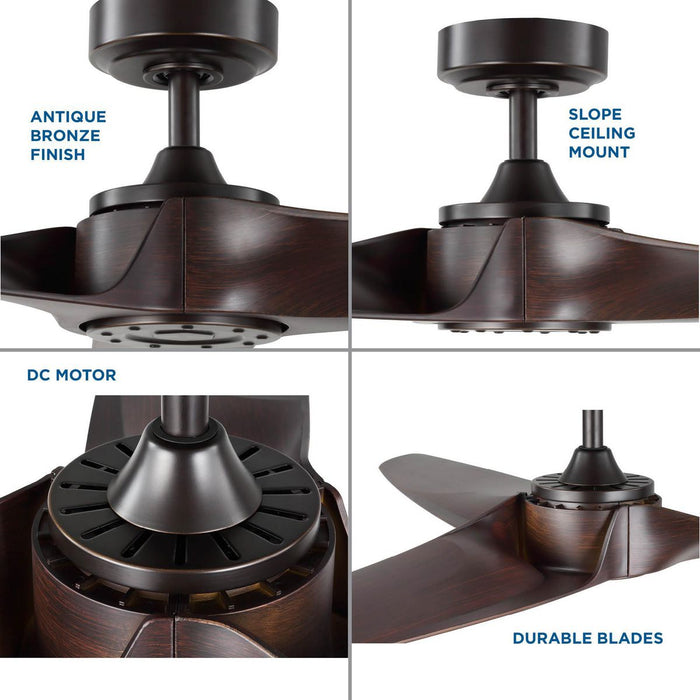 Manvel 60" Ceiling Fan-Fans-Progress Lighting-Lighting Design Store