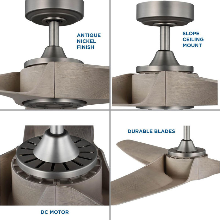 Manvel 60" Ceiling Fan-Fans-Progress Lighting-Lighting Design Store