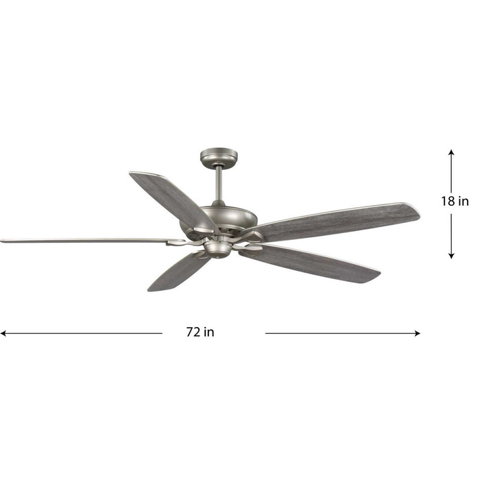 Kennedale 72" Ceiling Fan-Fans-Progress Lighting-Lighting Design Store