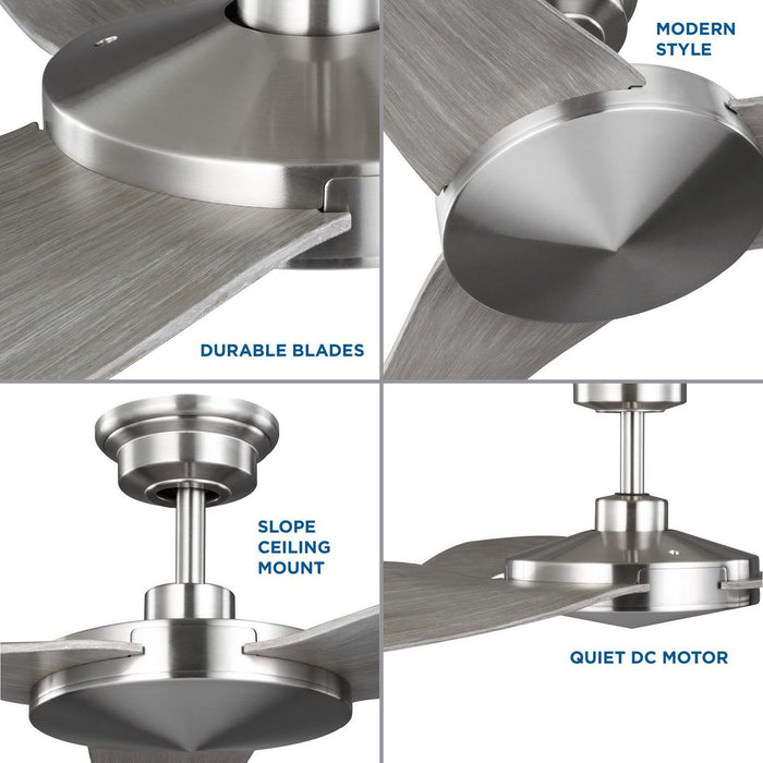 Spicer 54" Ceiling Fan-Fans-Progress Lighting-Lighting Design Store