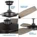 Spicer 54" Ceiling Fan-Fans-Progress Lighting-Lighting Design Store