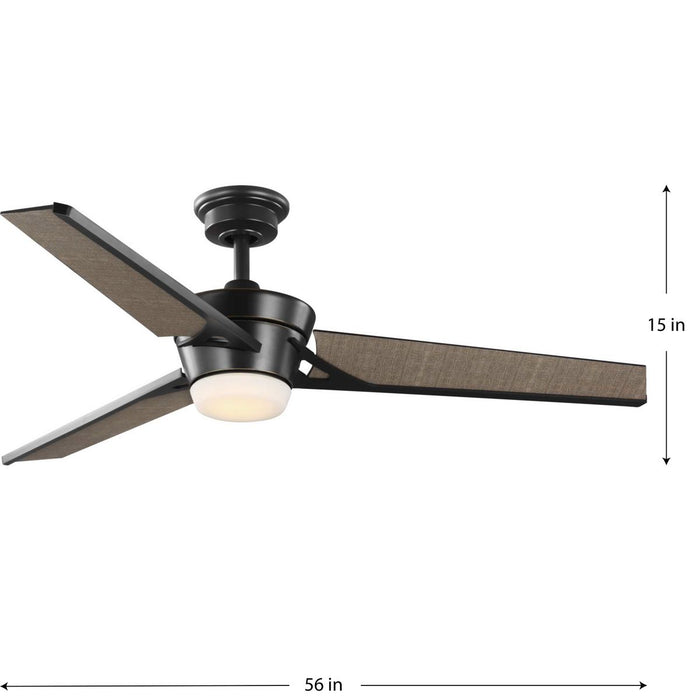 Kasota 56" Ceiling Fan-Fans-Progress Lighting-Lighting Design Store