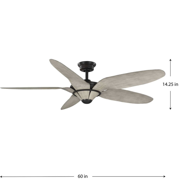 Mesilla 60" Ceiling Fan-Fans-Progress Lighting-Lighting Design Store