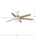 Carrollwood 56" Ceiling Fan-Fans-Progress Lighting-Lighting Design Store
