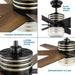 Carrollwood 56" Ceiling Fan-Fans-Progress Lighting-Lighting Design Store