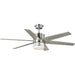 Carrollwood 56" Ceiling Fan-Fans-Progress Lighting-Lighting Design Store