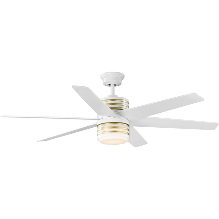 Carrollwood 56" Ceiling Fan-Fans-Progress Lighting-Lighting Design Store